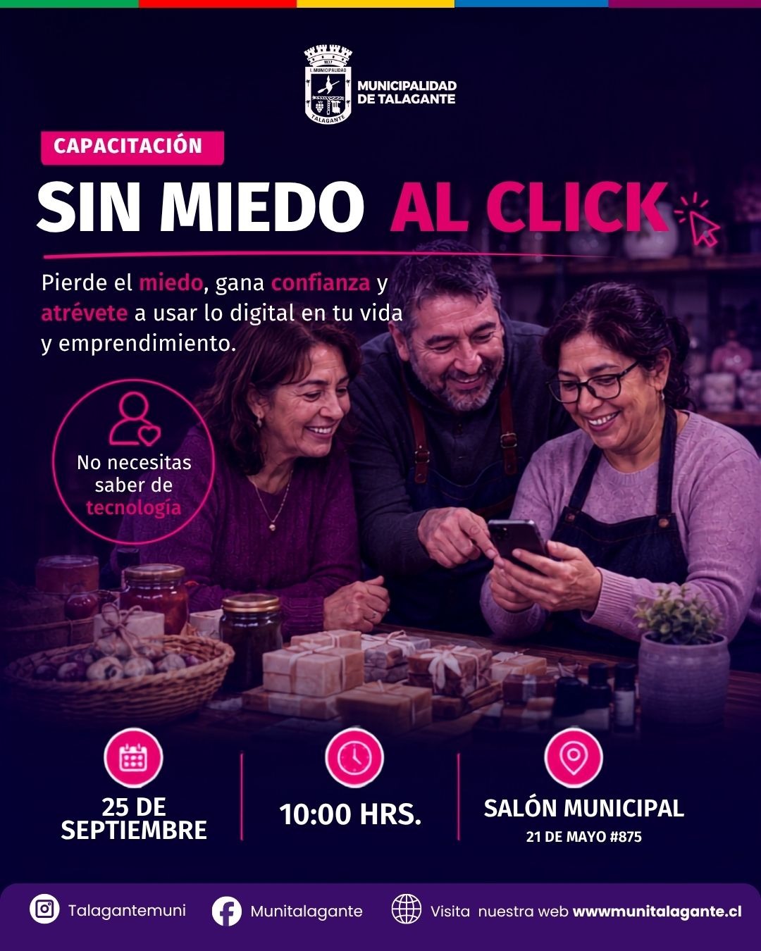 Capacitación "Sin Miedo al Click"