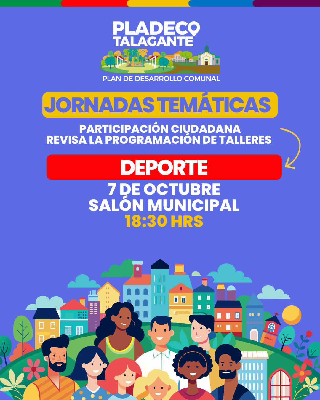 Jornada de participación PLADECO: Deportes