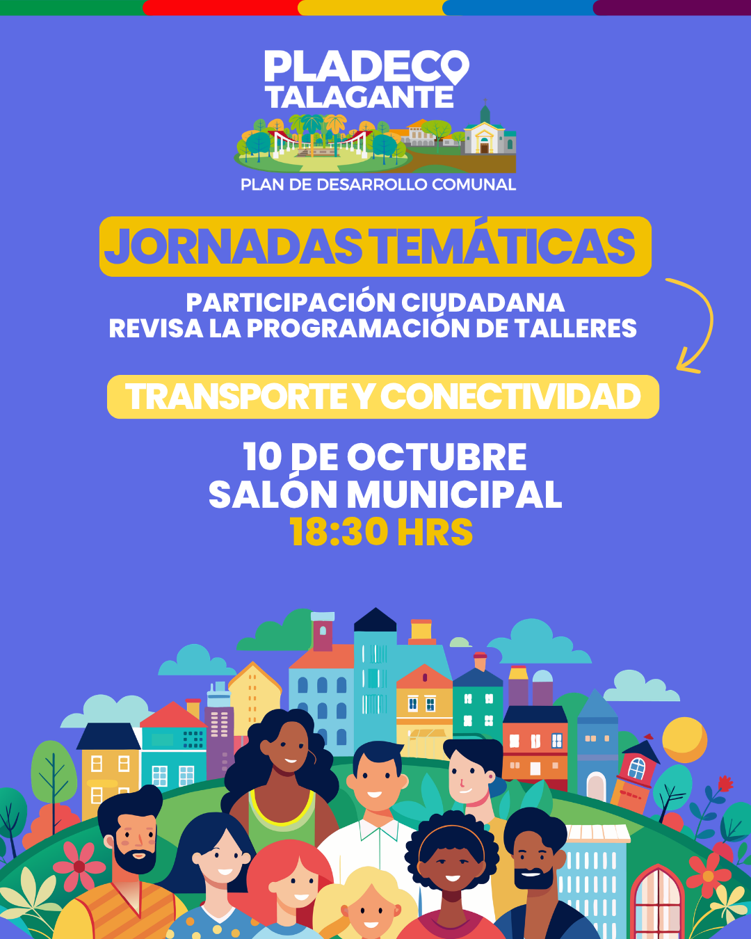 Jornada de participación PLADECO: Transporte y conectividad