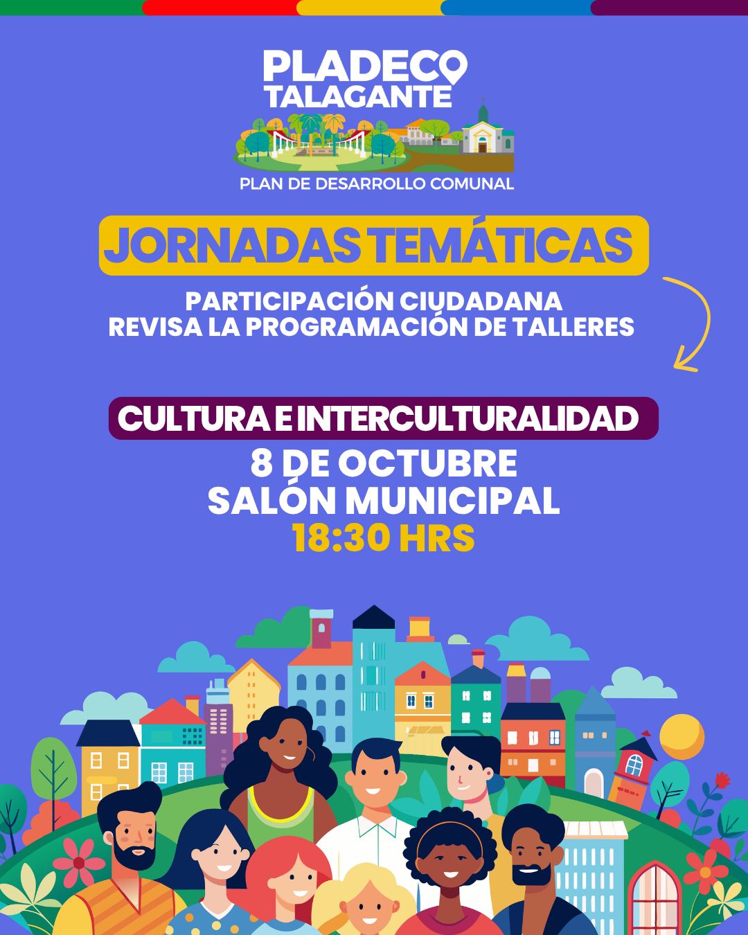 Jornada de participación PLADECO: Cultura e Interculturalidad