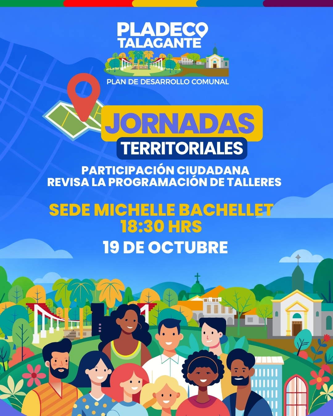 Jornada Territorial PLADECO: Sede Social Michelle Bachelet