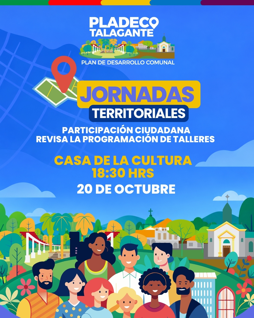 Jornada Territorial PLADECO: Casa de la Cultura