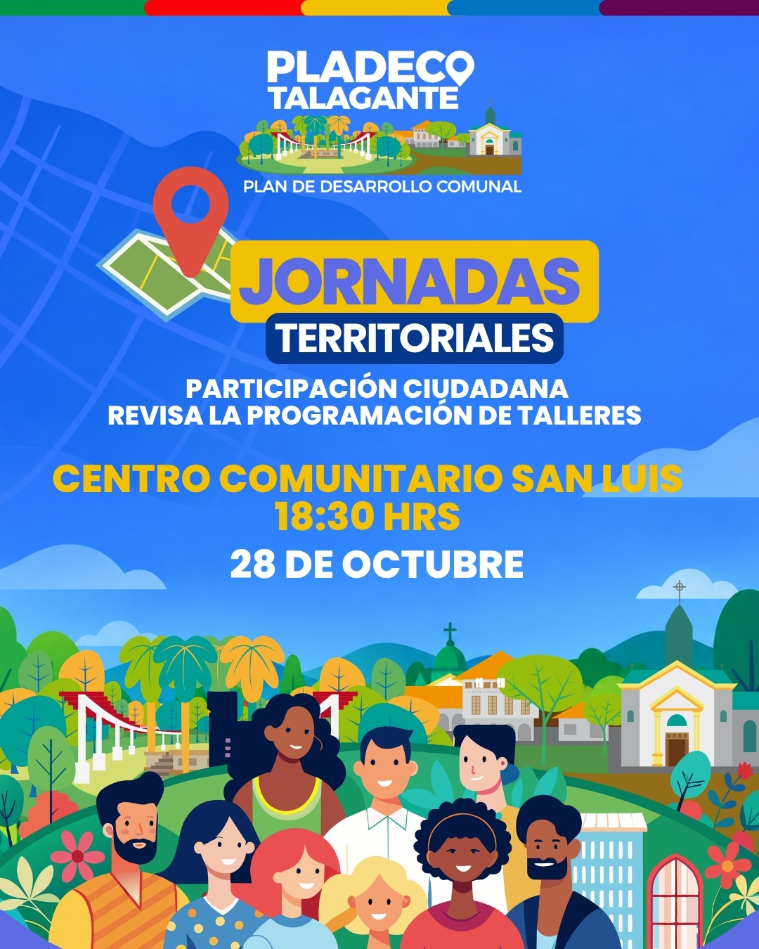 Jornada Territorial PLADECO: Centro Comunitario San Luis