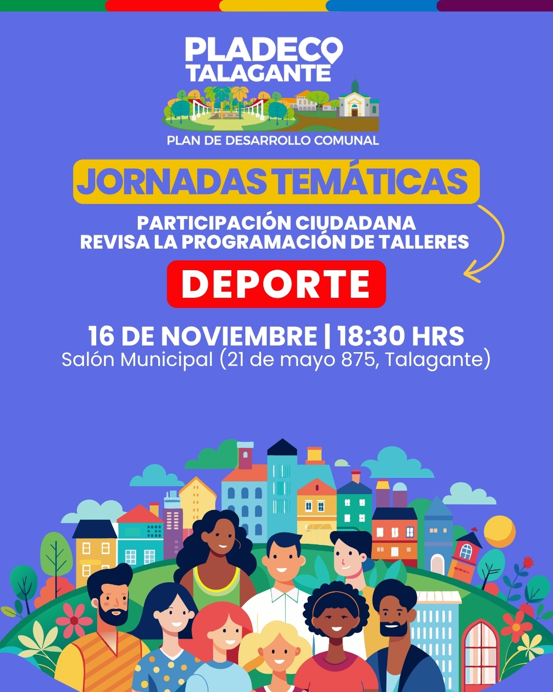 Jornada de participación PLADECO: Deportes