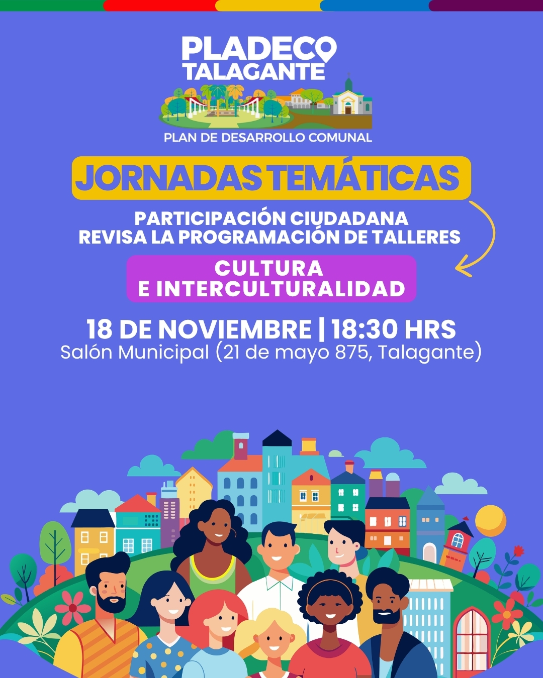 Jornada de participación PLADECO: Cultura e Interculturalidad